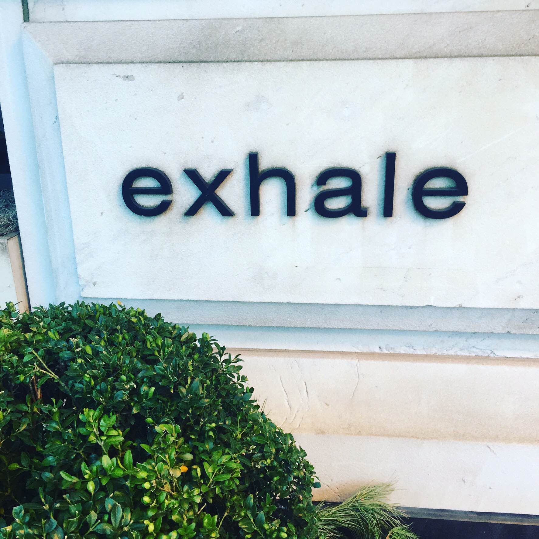 exhale
